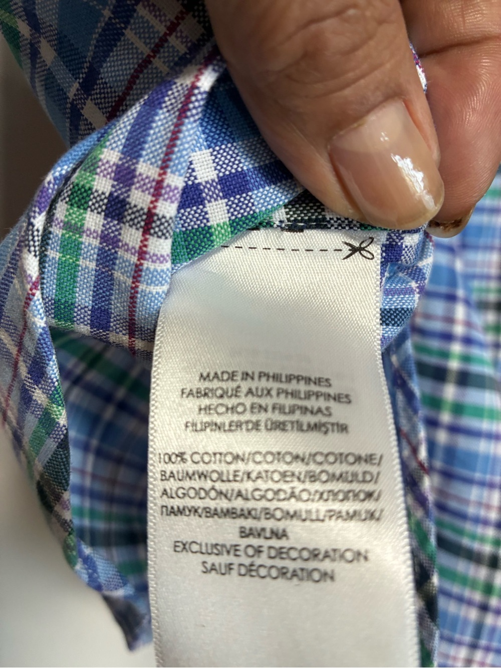 Polo Ralph Lauren Men’s Plaid Button-Down Shirt Size Small - Picture 6 of 9
